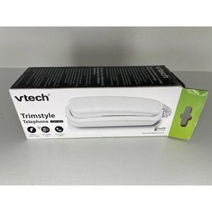 VTech CD1103 Trimstyle Corded Phone - White Landline New Open Box!